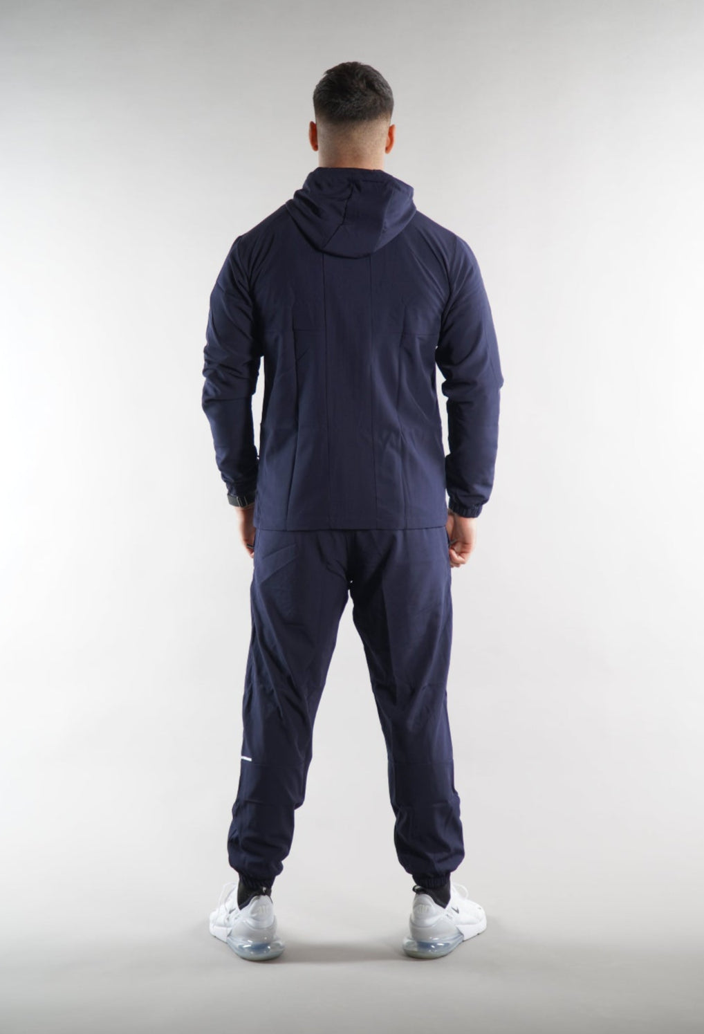 Men's Elegante Tracksuit jacket with hood in Navy, JD sports jackets, activewear, mens street clothing
