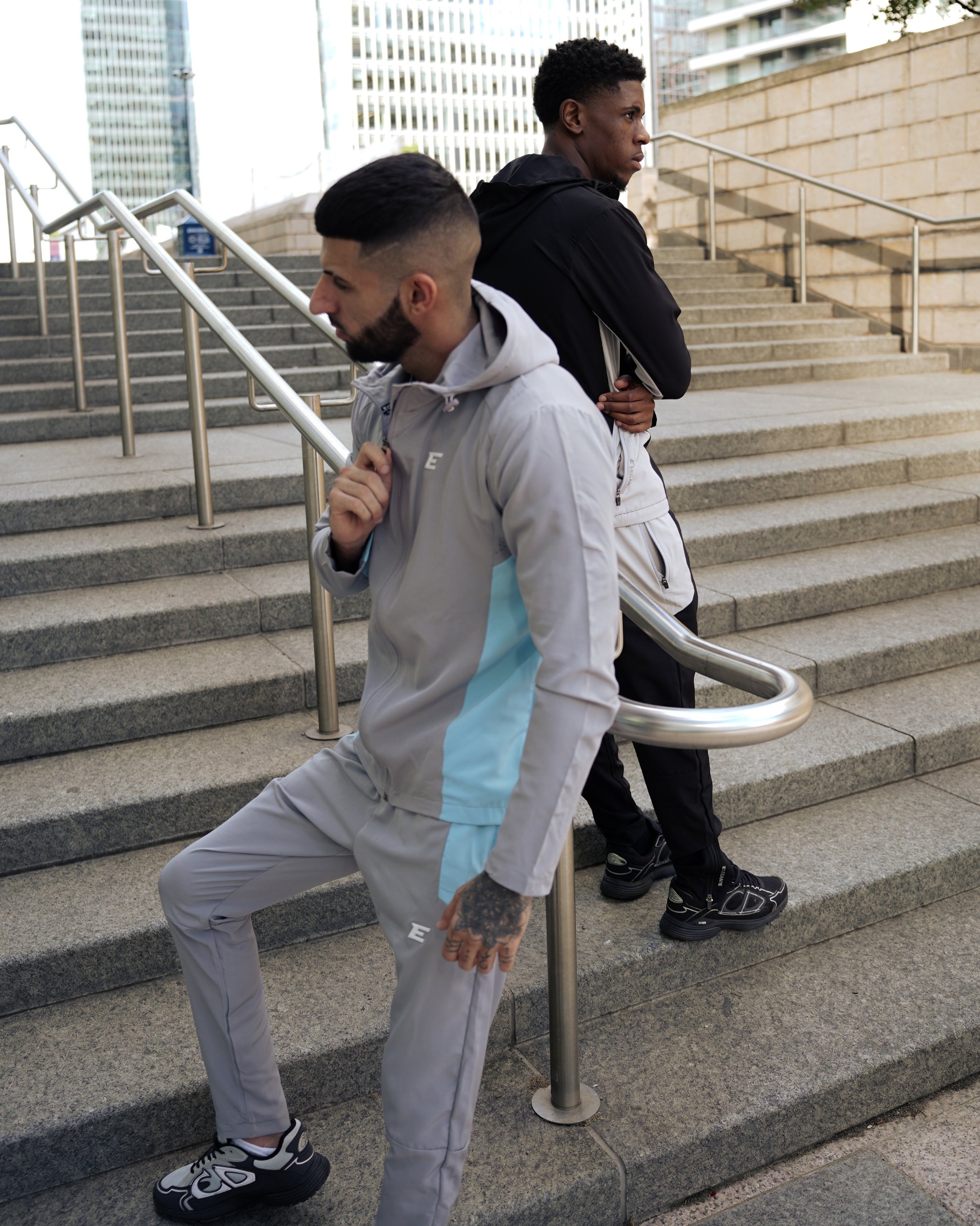 Vertex Baby Blue Grey Tracksuit Joggers-thumbmail-4
