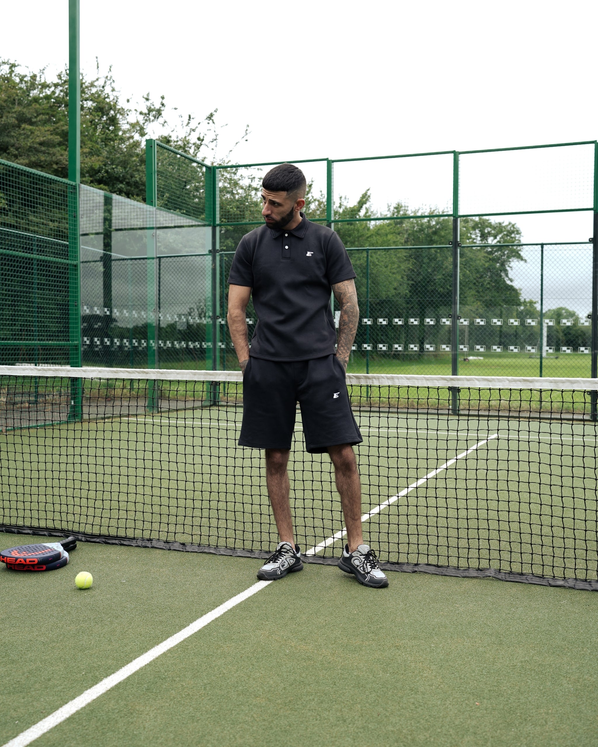 Riviera Black Shorts-thumbmail-3