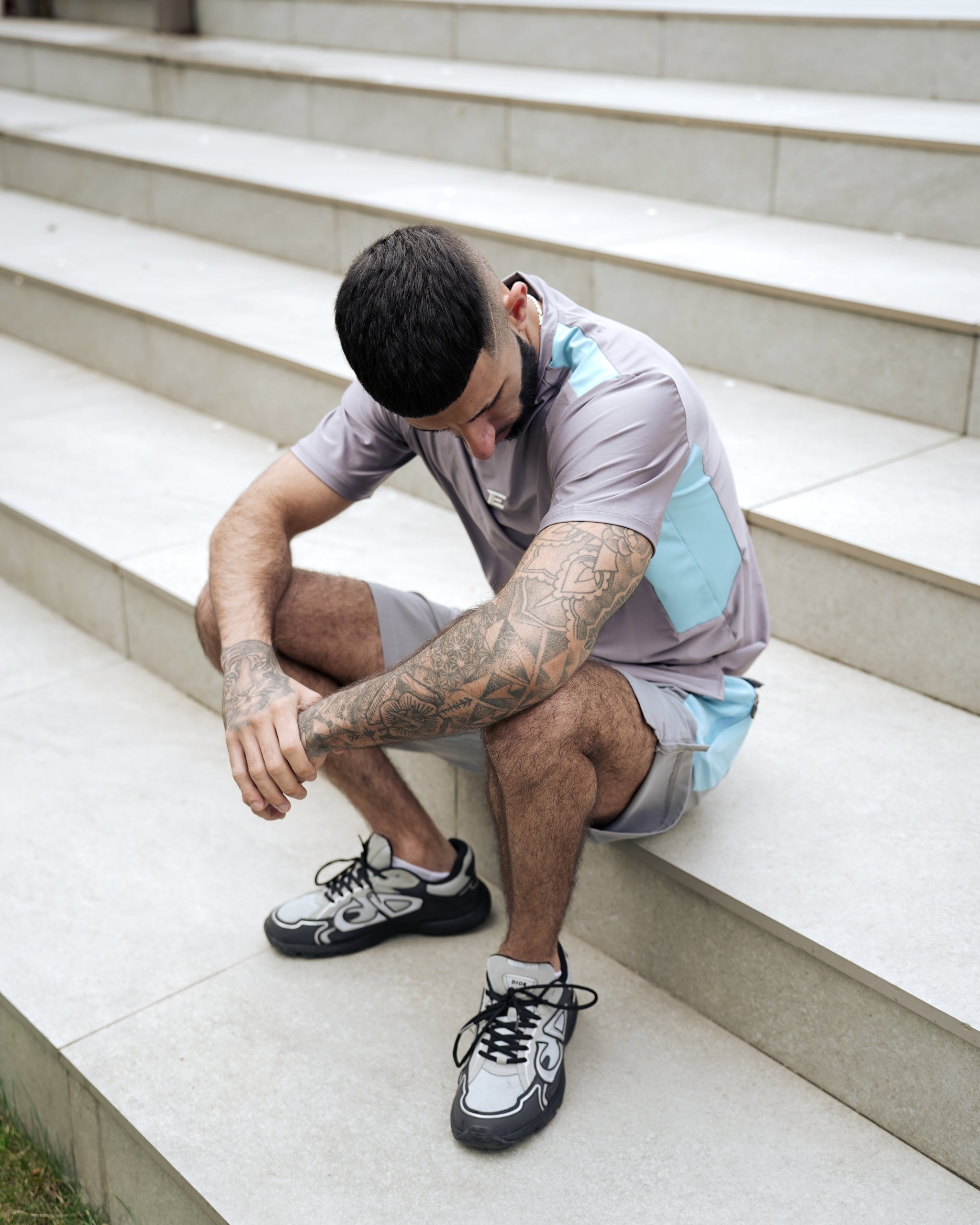 Vertex Baby Blue Grey T-Shirt-thumbmail-3