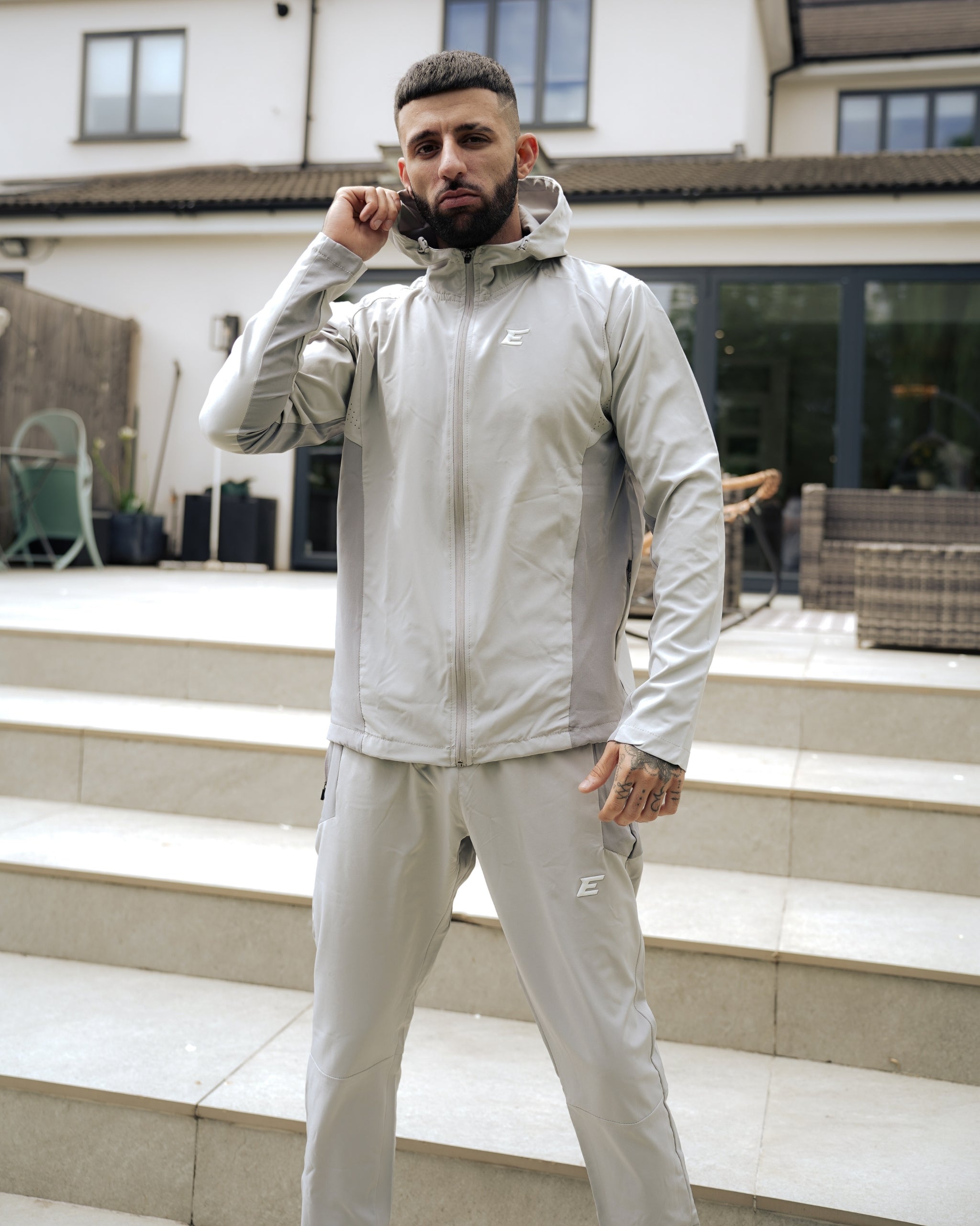 Vertex Mist Light Grey Tracksuit Joggers-thumbmail-2