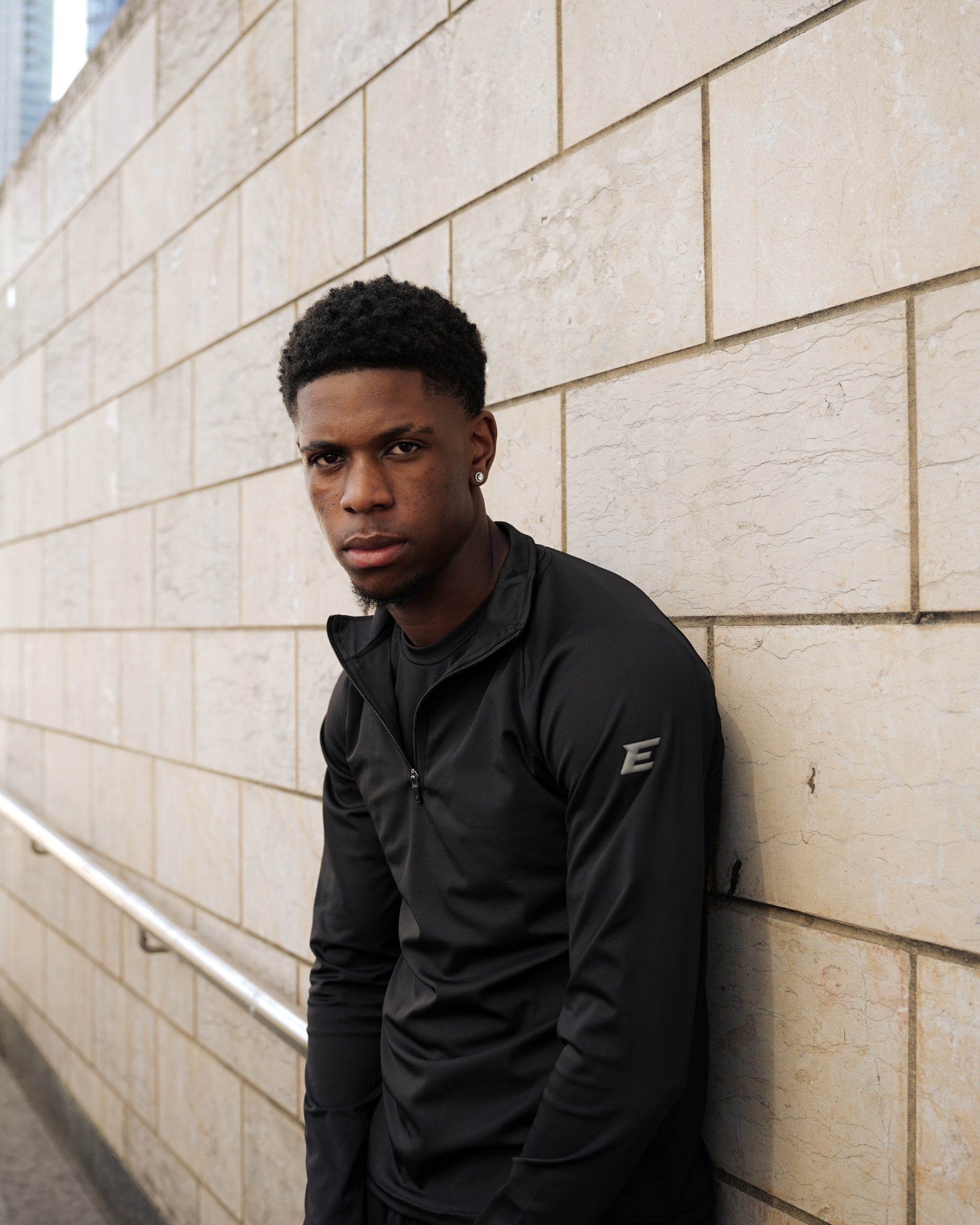 Vera Black 1/4 Zip Top-thumbmail-2