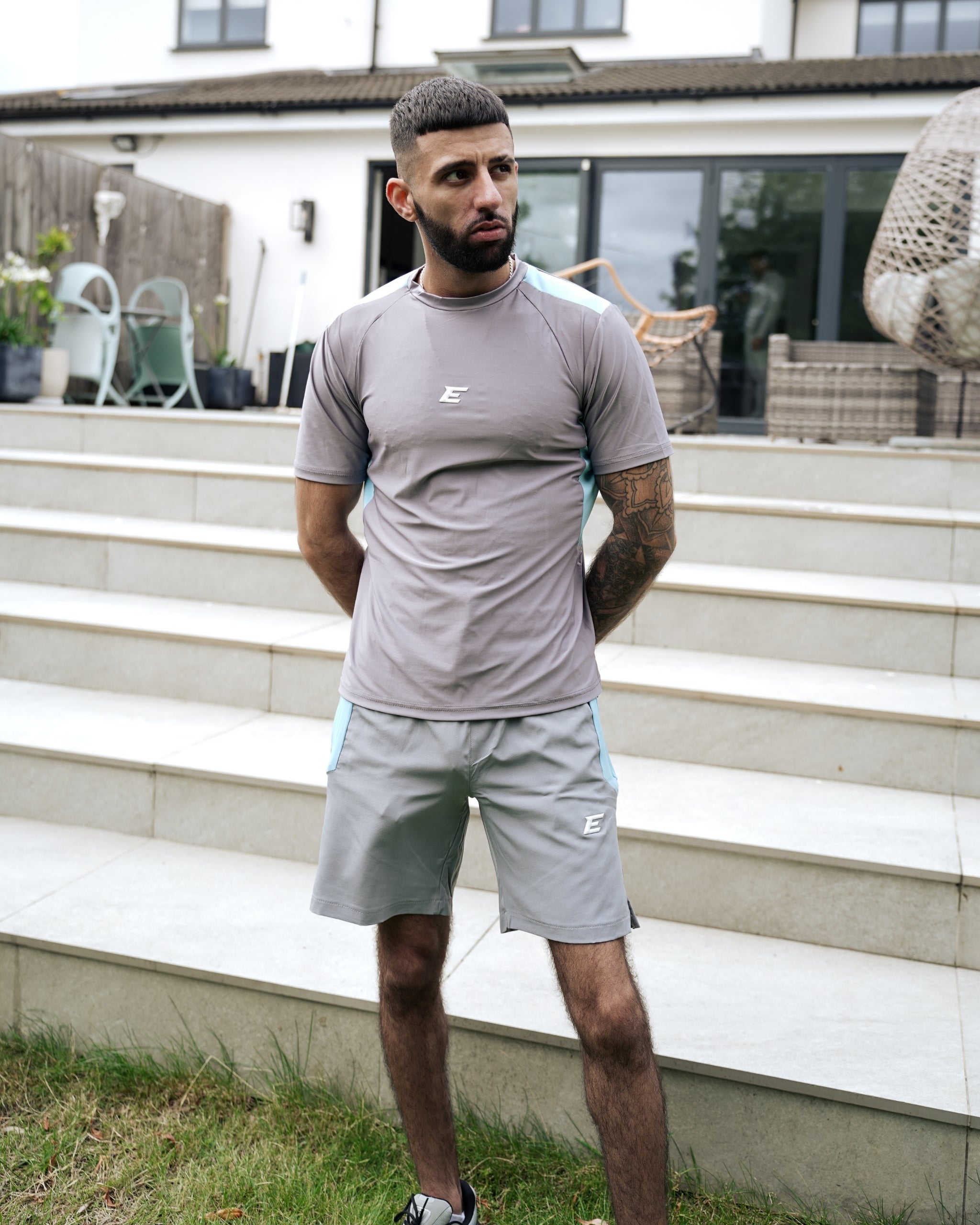Vertex Baby Blue Grey Shorts-thumbmail-4