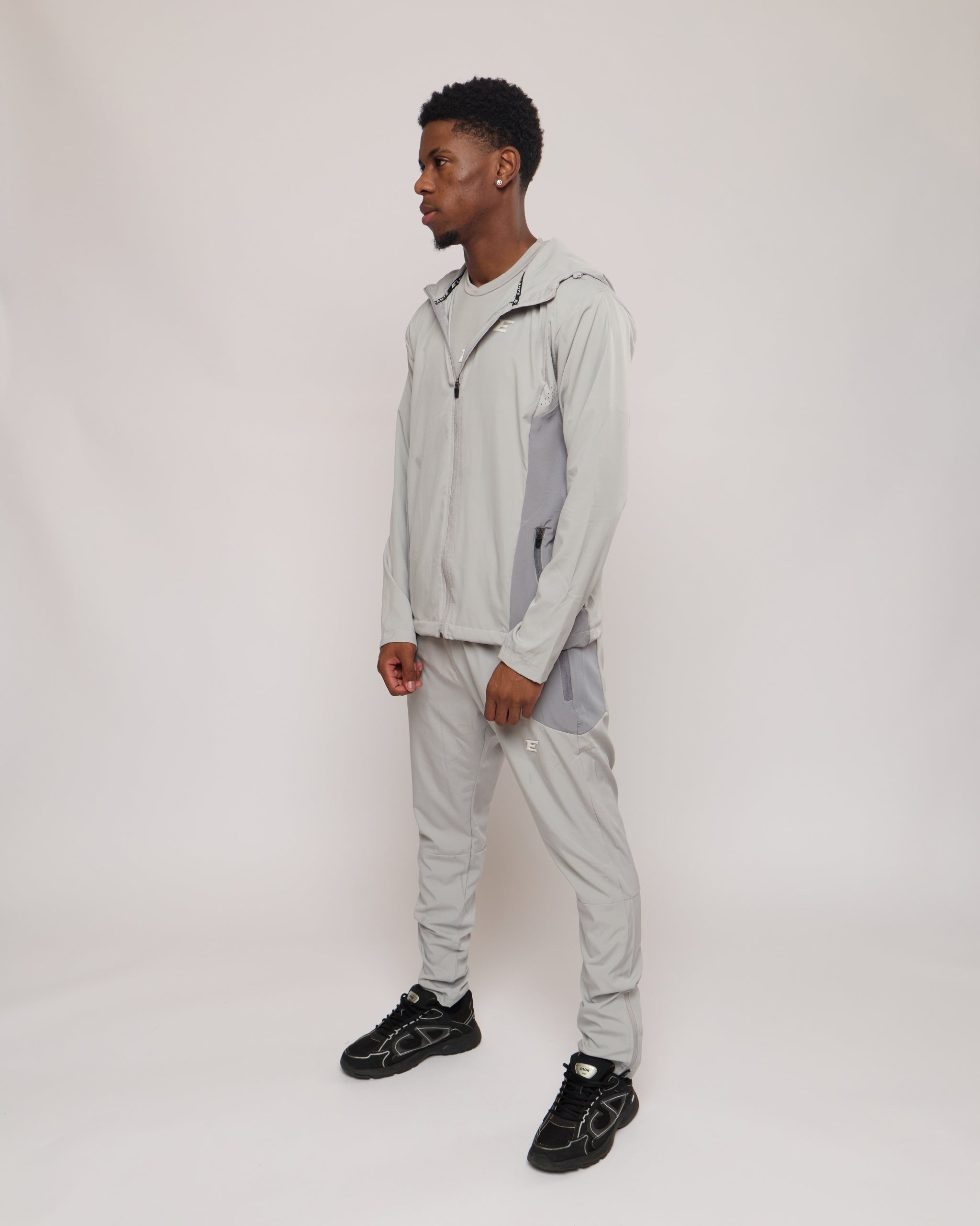 Vertex Mist Light Grey Tracksuit Joggers