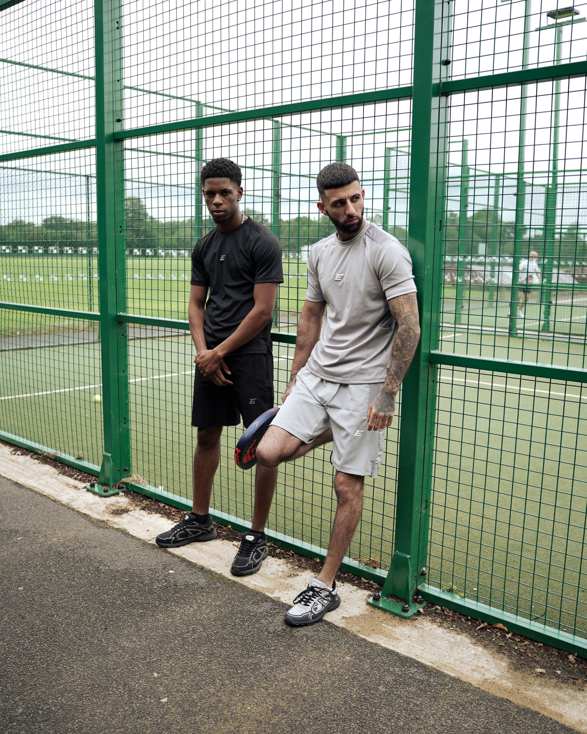 Vertex Mist Light Grey Shorts-thumbmail-4