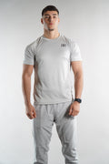 Men's Elegante gym T-Shirt in grey, activewear, mens gym clothing