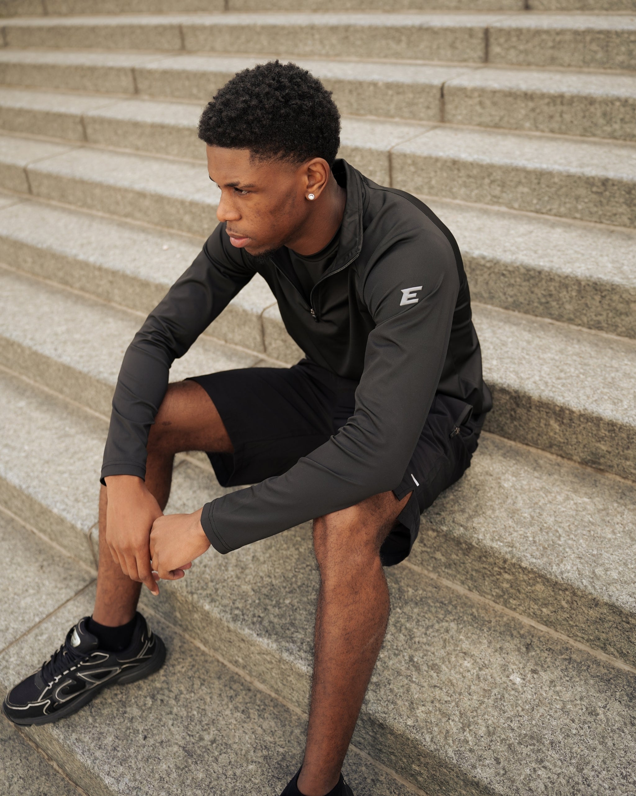 Vera Black 1/4 Zip Top-thumbmail-4