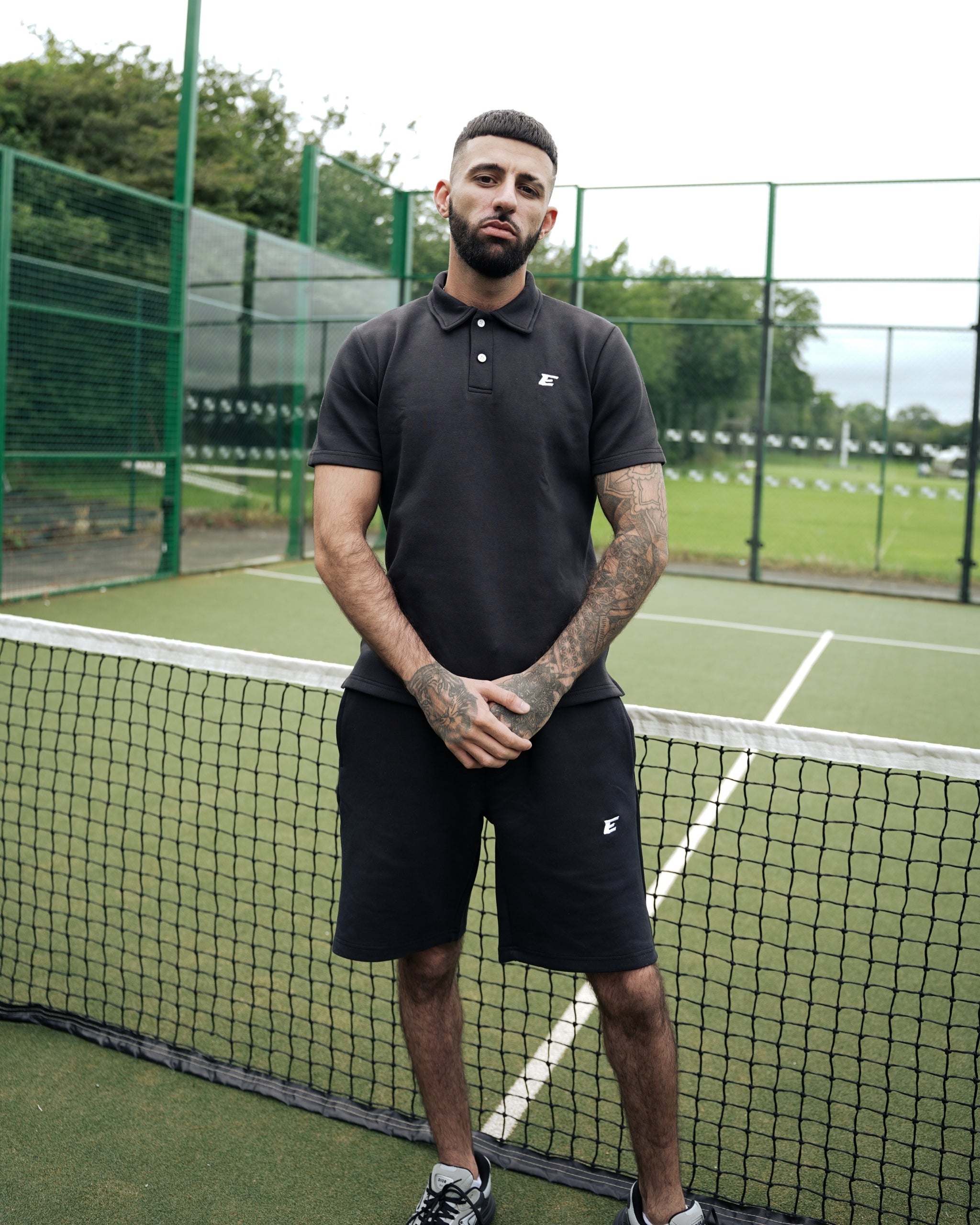 Riviera Black Polo T-shirt