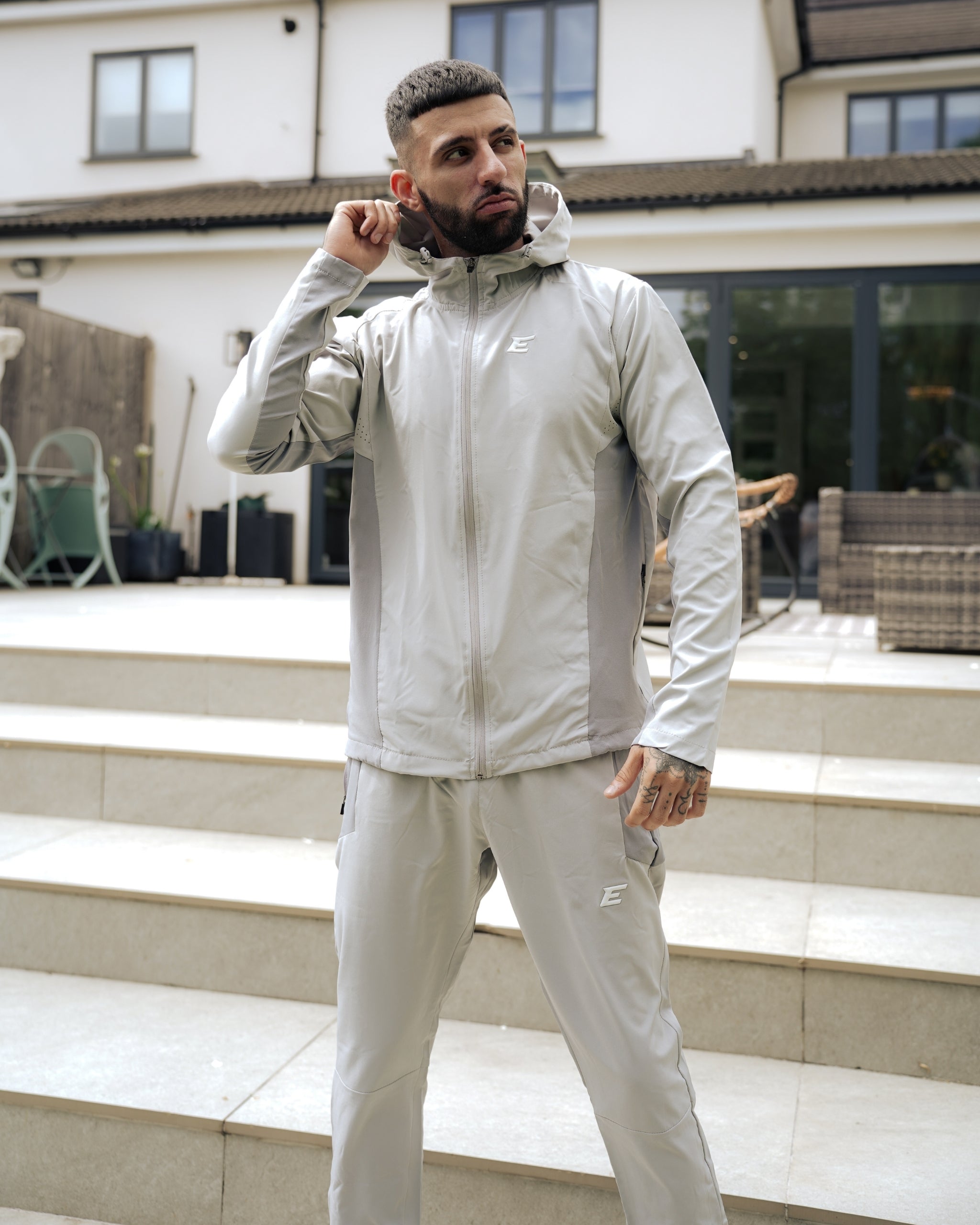 Vertex Mist Light Grey Tracksuit Joggers-thumbmail-3