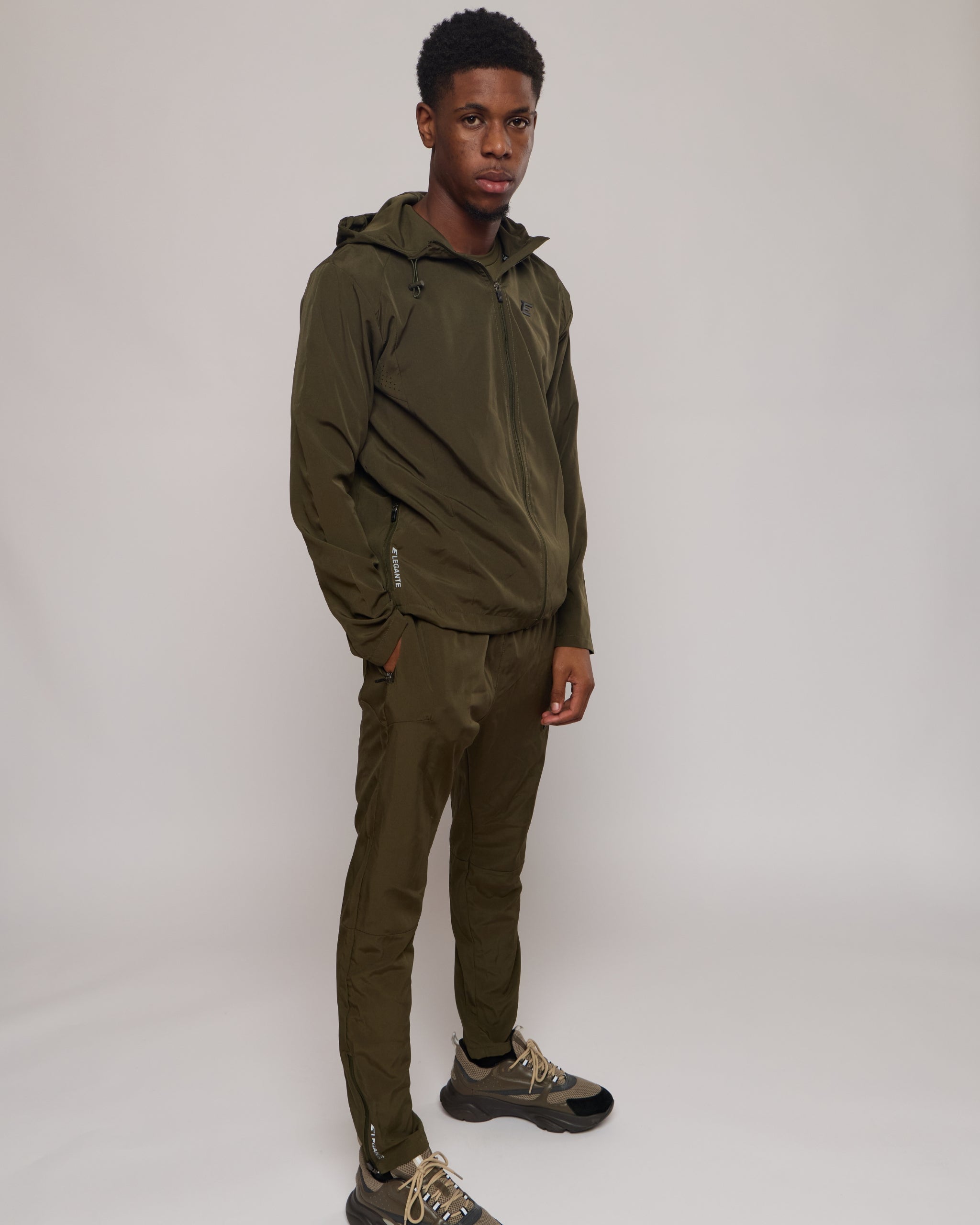 Vertex Khaki Tracksuit Joggers