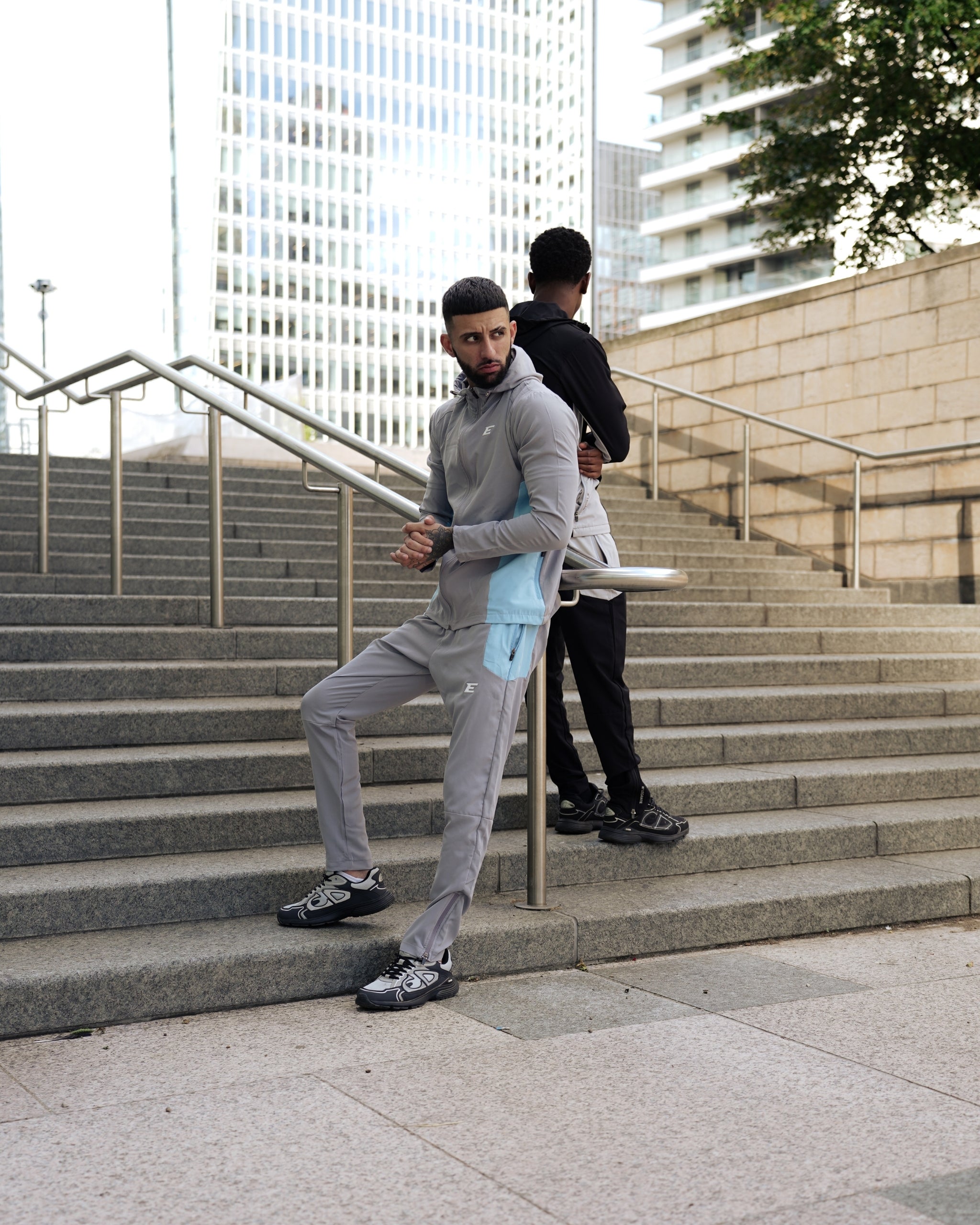 Vertex Baby Blue Grey Tracksuit Joggers-thumbmail-1