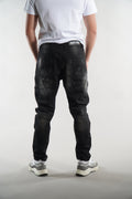 Men's Elegante Black Denim Designer Jeans