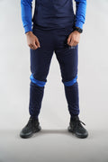 Men's Elegante blue tracksuit joggers, sportswear, activewear, gym wear