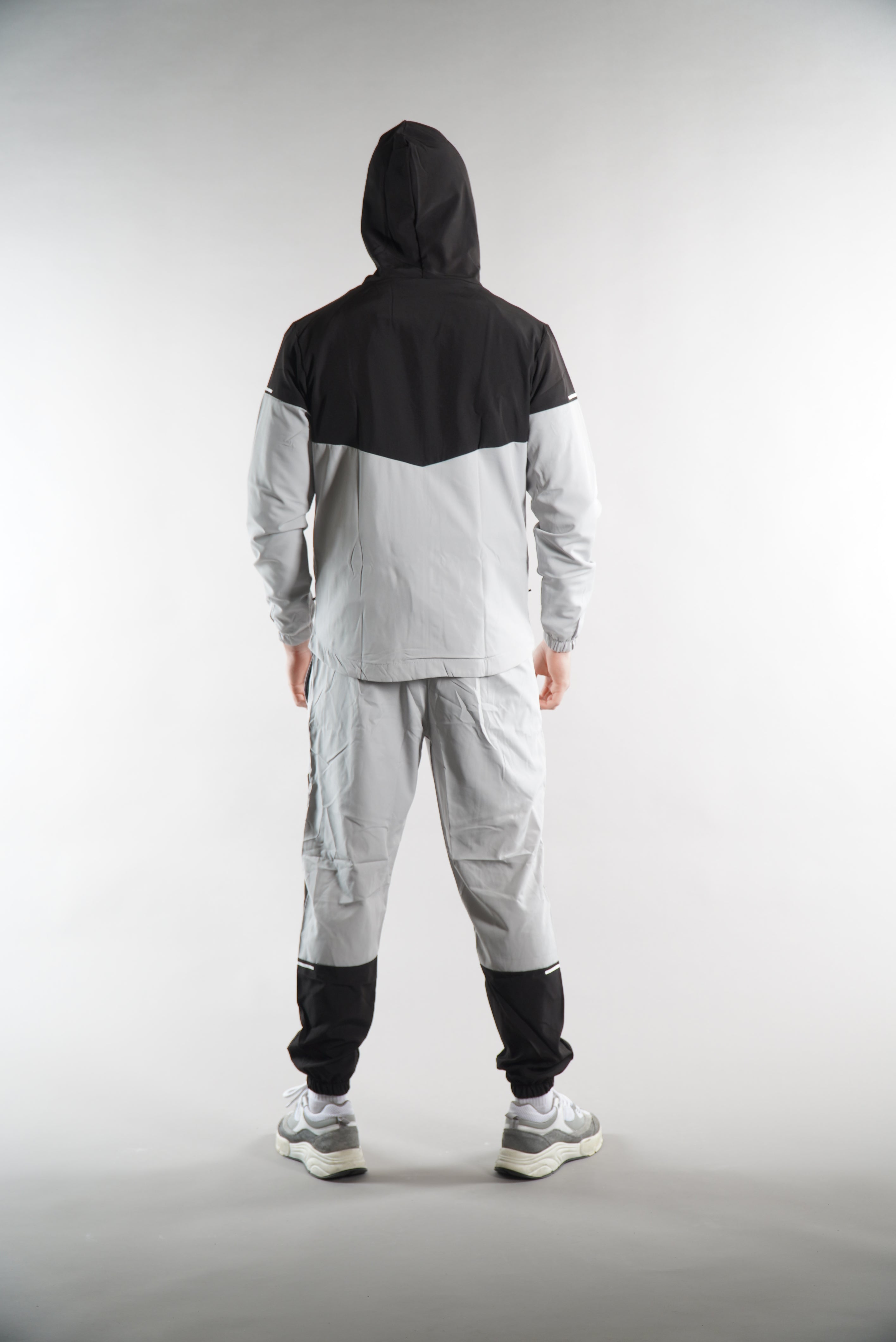 Men's Black Grey Joggers, Tracksuit sets, Sportswear Joggers & jacket with hood, JD Sports mens activewear, tracksuit bottoms, tracksuit set