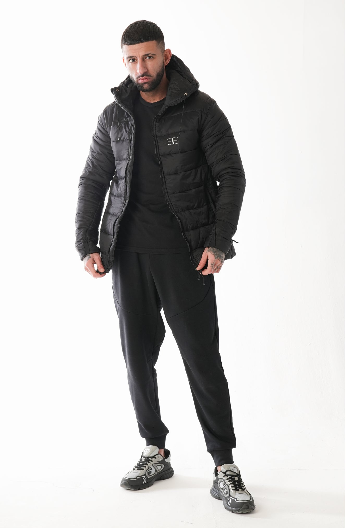 Alpico Black Puffer Jacket-thumbmail-11